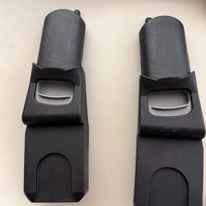 Black Stroller Adapters